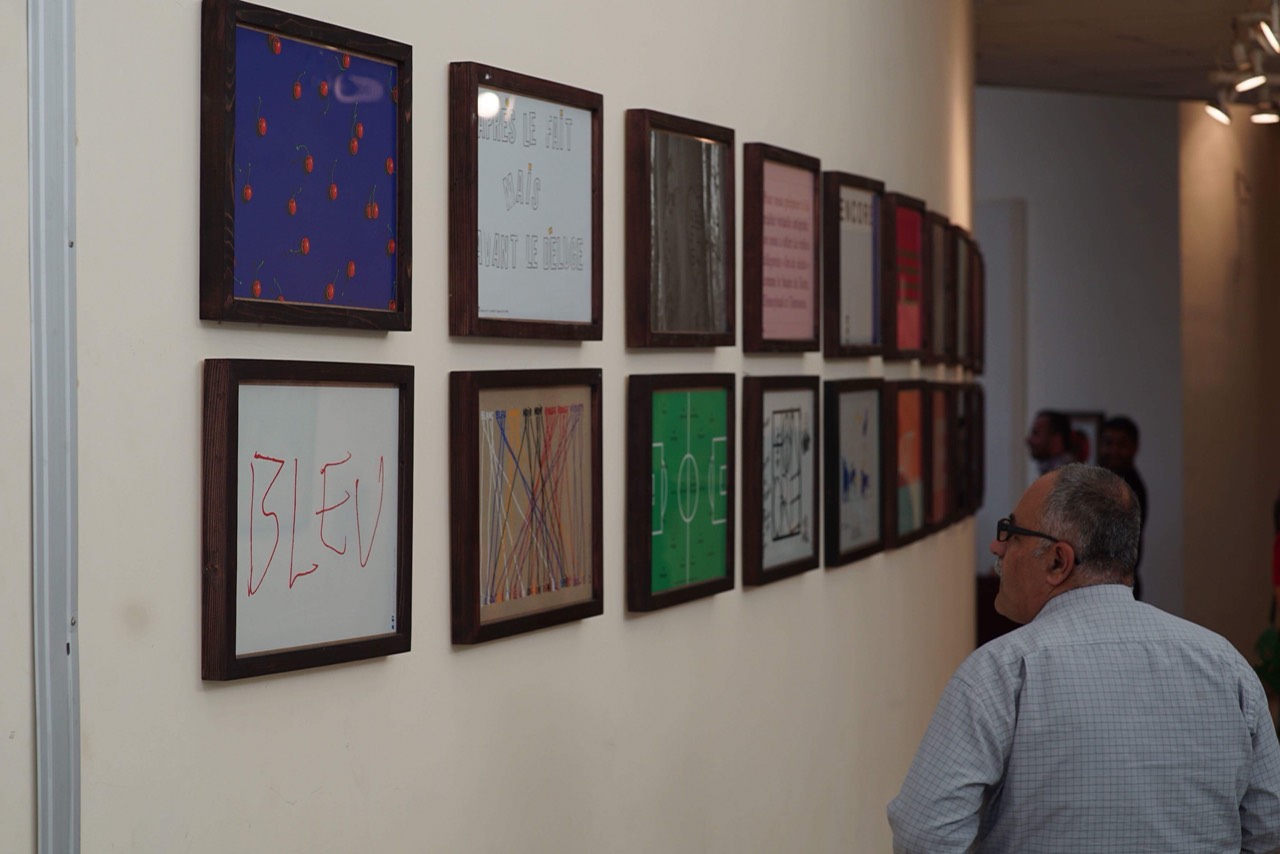 مدينة السليمانية تحتضن اول معرض للفن المعاصر – تصوير: ابراهيم فتاح